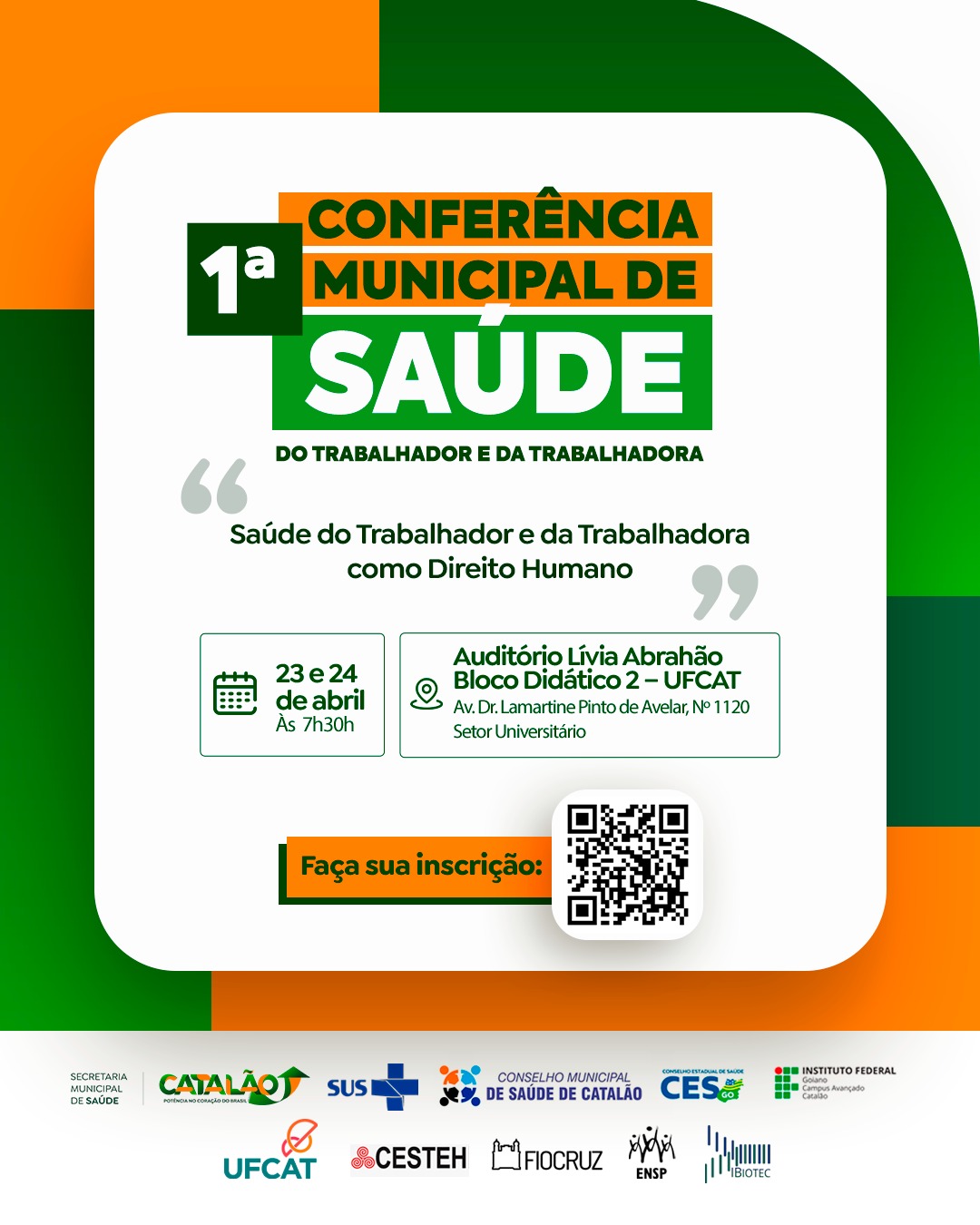 1ª Conferência Municipal de Saúde do Trabalhador e da Trabalhadora