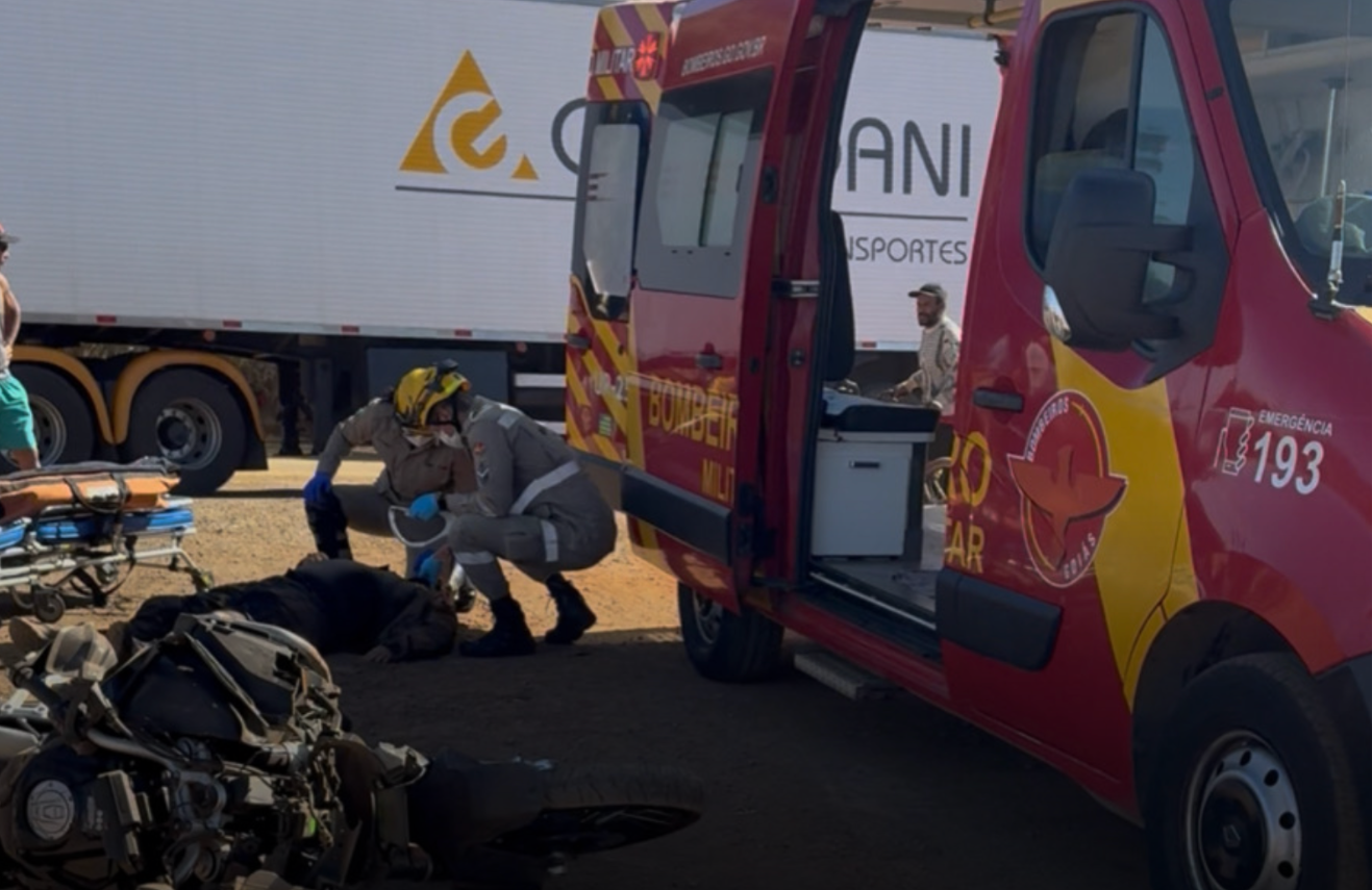 Tragédia na BR-050: Idoso morre após colisão entre motocicletas em Catalão