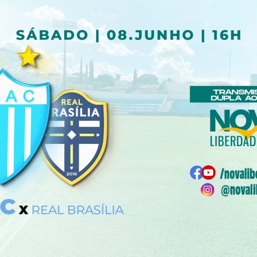 CRAC VS REAL BRASILIA VÃO A CAMPO NO BRASILEIRÃO SÉRIE D