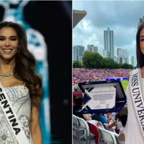 Miss Argentina perde título após criticar Miss Brasil